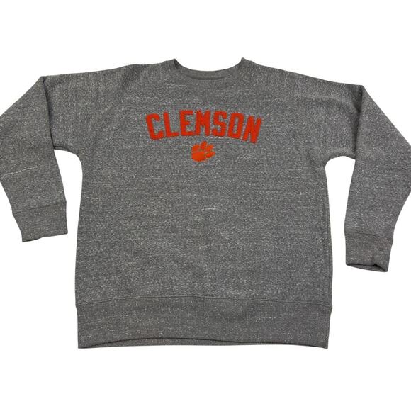 Champion Vintage Collegiate Clemson Tigers Pullover Sweatshirt Unisex Size L - Picture 1 of 8